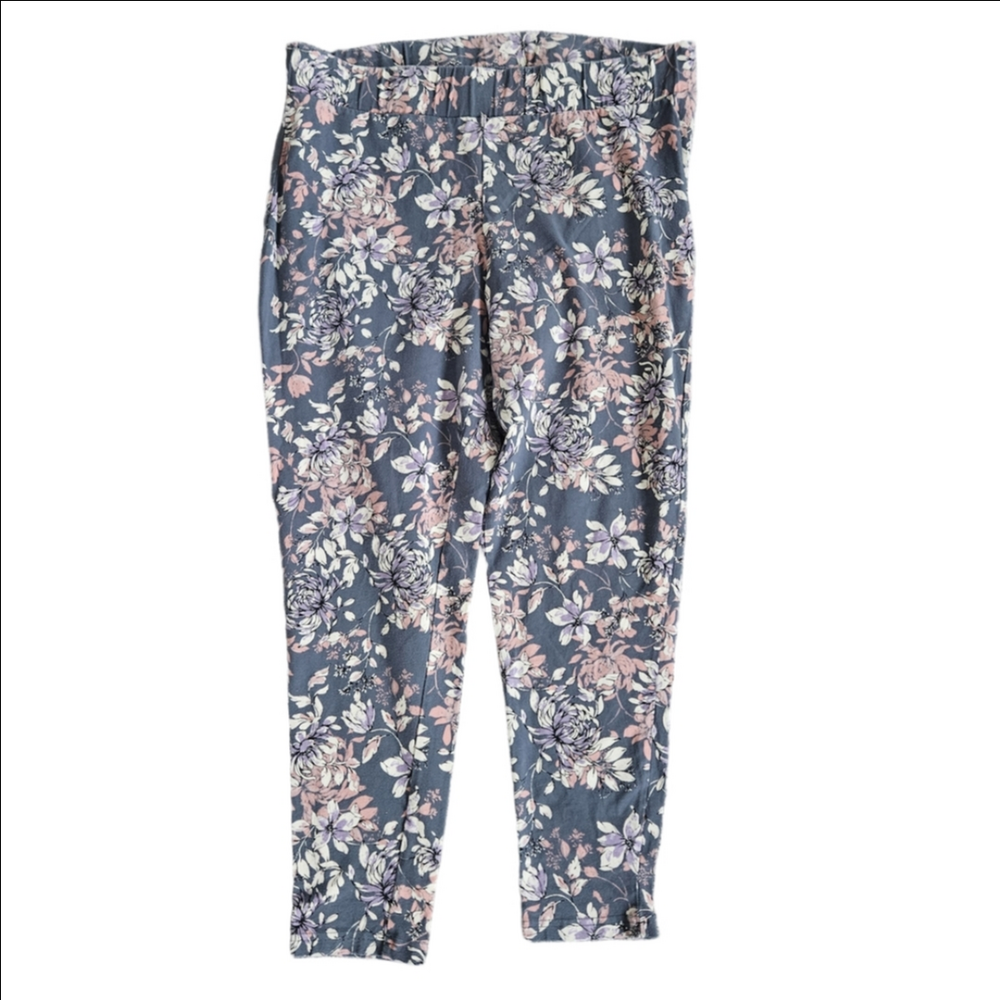 Torrid Women's Floral Leggings - Blue and Pink